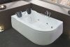Ванна акриловая Royal Bath NORWAY RB331100K-L 180х120 пристенная асимметричная с каркасом