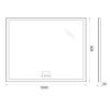 Зеркало с подсветкой и антизапотеванием BelBagno SPC-GRT-1000-800-LED-TCH-RAD 100х80 подвесное