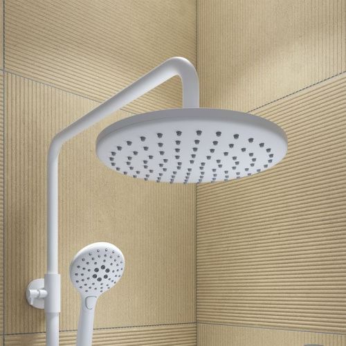 Душевая стойка IDDIS Ray RAYWT3Fi06 настенная цвет белый - фото 4