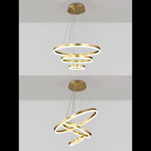 Люстра подвесная Natali Kovaltseva Oreol (Ореол) LED LAMPS 81279 - фото 4