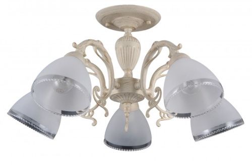 Люстра на штанге Natali Kovaltseva 79010 79010/5C BEIGE GOLD - фото 2