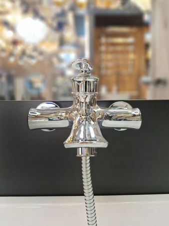 Смеситель для ванны AltroBagno Beatrice AltroBagnoBeatrice0204Cr настенный хром