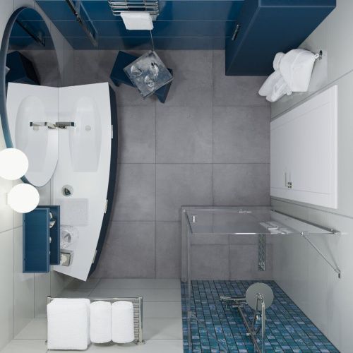 Душевой уголок Тритон Брава-Хром Щ0000054195 120х80 стекло прозрачное профиль хром без поддона - фото 5