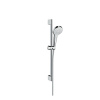 Душевой гарнитур Hansgrohe Croma Select 26562400 настенный хром/белый