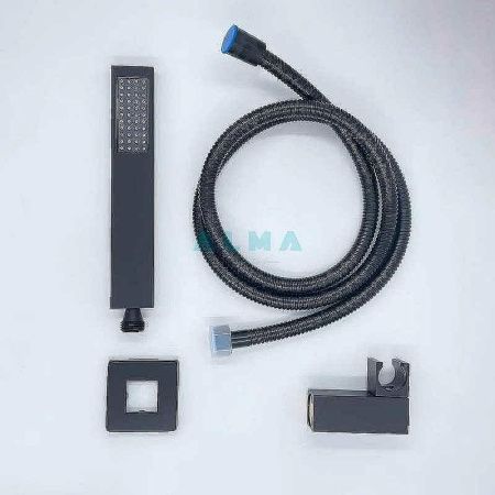Душевая система ALMAes Teivaz TVZ-1805 встраиваемая в стену цвет черный