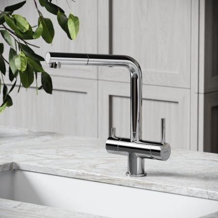 Смеситель для кухни Sancos Spin SC4015CH на мойку хром