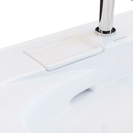 Раковина керамическая Kerama Marazzi RIVA RV.wb.100Rh 100х50 подвесная цвет белый 1 отверстие под смеситель