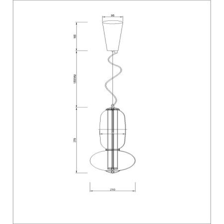 Светильник подвесной Favourite Vapor (Вапор) 4254-2P