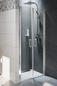 Душевая дверь Riho NOVIK G003005120 100х200 стекло прозрачное профиль хром глянцевый