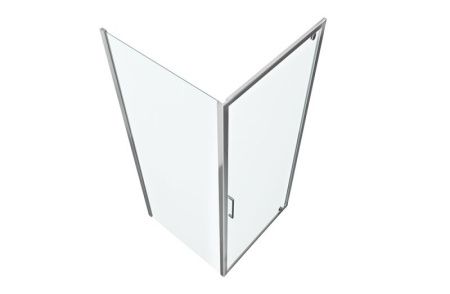 Душевой уголок Bravat Drop BS090.2110A 90х90 стекло прозрачное профиль хром без поддона
