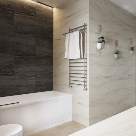 Ванна акриловая 1ACReal Palermo Щ0000028758 180х80 пристенная прямоугольная без ножек и каркаса