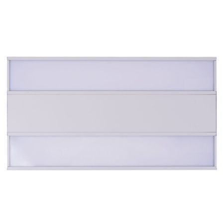 Панель светодиодная Uniel ULO-K16B 2x16W/4000K/L50 5W/3000K IP44 LIGHT GREY