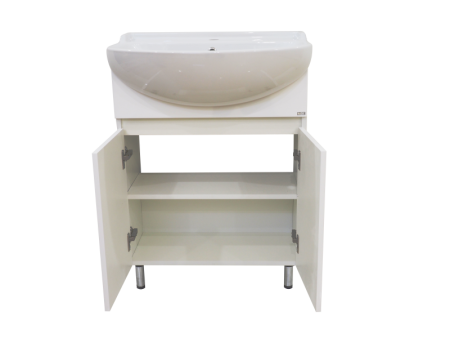 Тумба под раковину Misty Амур Э-Аму01070-021Н 70х30 напольная цвет белый