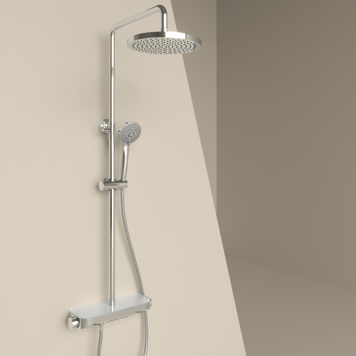 Душевая стойка Sancos Teo SC11002CH настенная цвет хром - фото 3