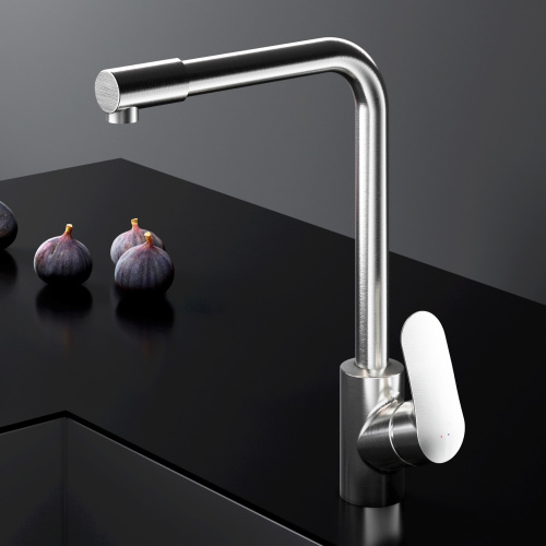 Смеситель для кухни Am.Pm Like F8005711 на раковину/на столешницу сатин без термостата