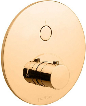Смеситель для душа Paffoni Compact Box CPM013HG встраиваемый в стену золото
