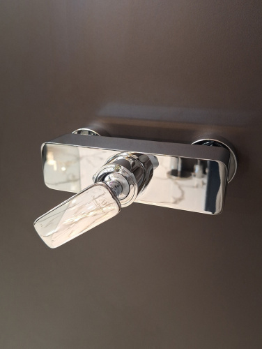 Смеситель для душа AltroBagno Aperto AltroBagnoAperto030601Cr настенный хром - фото 3