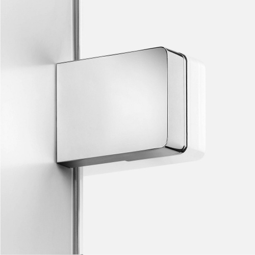 Душевой уголок New Trendy EVENTA Chrome EXK-4587 100х100 стекло прозрачное профиль хром глянцевый без поддона - фото 5