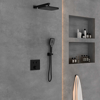 Душевая система Vincea VSFW-4211MB встраиваемая в стену