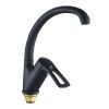 Смеситель для кухни Cron CN77318-BC на мойку черный