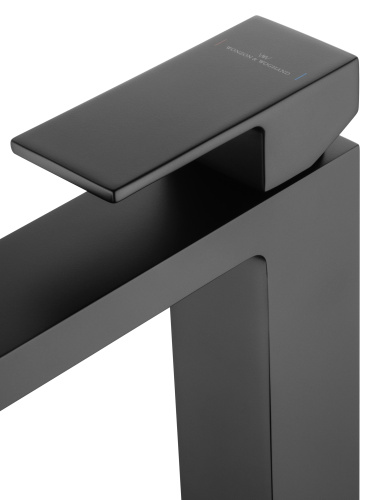 Смеситель Wonzon & Woghand Cube WW-88239016-MB на столешницу черный - фото 4