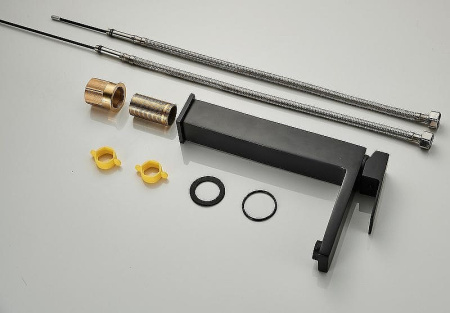 Смеситель ALMAes Fango TVZ-0935 на раковину черный