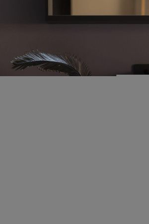 Раковина керамическая Allen Brau Fantasy 4.11021.AN 50х40 накладная цвет черный без отверстий под смеситель