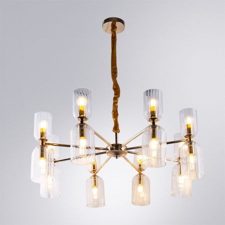 Люстра подвесная Arte Lamp Charm (Цхарм) A1623LM-16GO