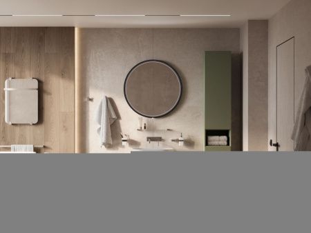 Шкаф-пенал Allen Brau Infinity 1.21009.CGM 40х180 подвесной цвет зеленый