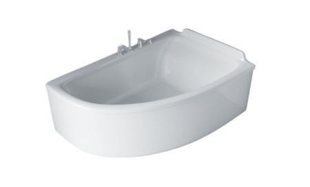 Ванна из литьевго мрамора Astra-Form Анастасия 01010024 182х125 угловая асимметричная с ножками