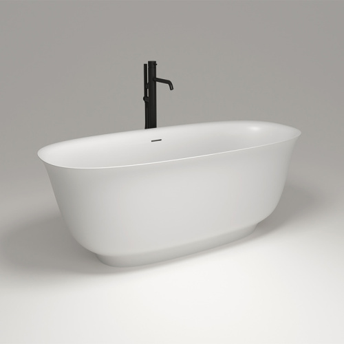 Ванна из искусственного камня Plumberia Selection Seta SETA 170BO 170,5x75 отдельностоящая овальная - фото 4
