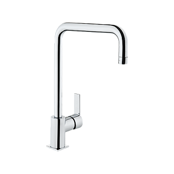 Смеситель Vitra Flo S A42103EXP на мойку хром без термостата