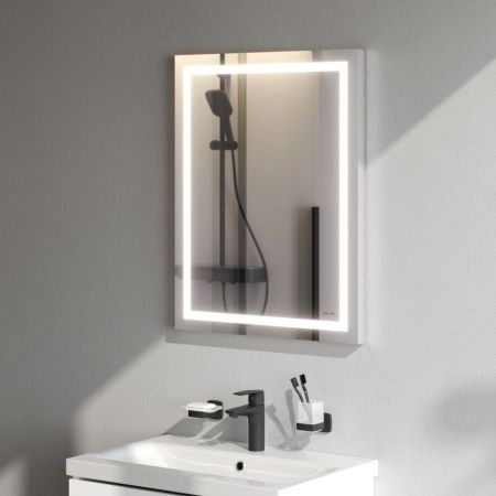 Зеркало с подсветкой Am.Pm Gem M91AMOX0551WG 60х70 подвесное