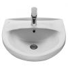 Раковина керамическая Onika Канны 1WH110243 50х50 накладная цвет белый 1 отверстие под смеситель