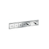 Смеситель для душа Hansgrohe RainSelect 15381000 встраиваемый в стену хром с термостатом