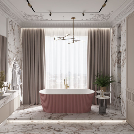 Ванна акриловая Teymi Kati T130112 170х80 отдельностоящая овальная с ножками