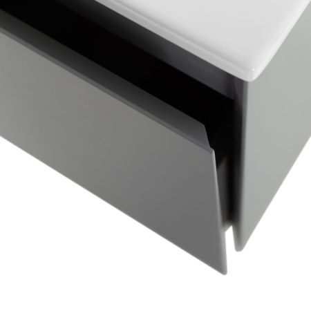 Тумба под раковину Art&Max Latina AM-Latina-800-1C-SO-GM 80х50 подвесная цвет серый