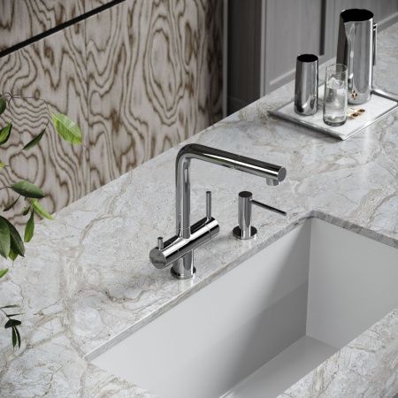 Смеситель для кухни Sancos Spin SC4015CH на мойку хром