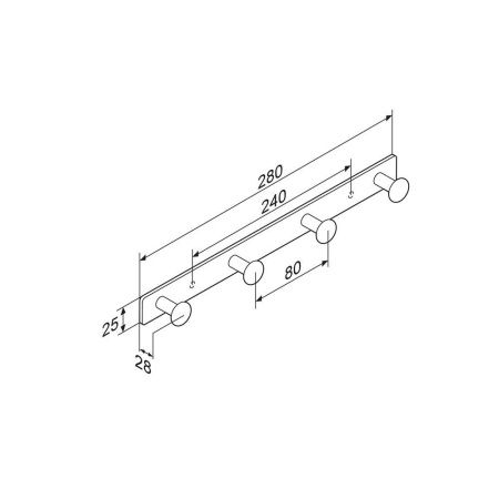 Крючок Damixa Jupiter DA7735900
