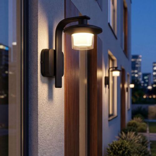 Уличный настенный светильник Reluce 08334-9.2-001JH LED12W BK RLOS - фото 4