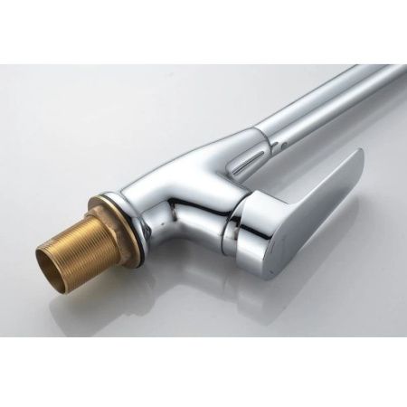 Смеситель для кухни Knotlor ECOFLOW KN-11 на мойку хром