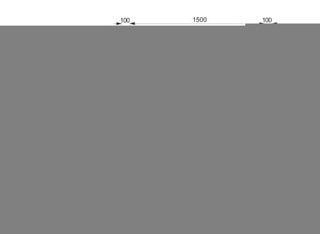Ванна чугунная Vinsent Veron Haiti VHT1708042-AS 170х80 пристенная прямоугольная с ножками