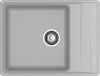 Кухонная мойка Granfest Level LV-660L серый 66х50 цвет серый поверхность матовая