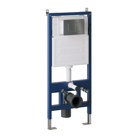 Инсталляция + кнопка смыва + унитаз Grossman Classic 97.4411S.04.42M Инсталляция + кнопка смыва + унитаз Grossman Classic 97.4411S.04.42M