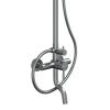 Душевая стойка Knotlor SS-06 настенная цвет серый