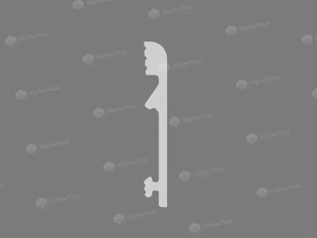 Напольный плинтус Alpine Floor Tanle TL011011 Лавуар толщина 1.4 см 2000х100
