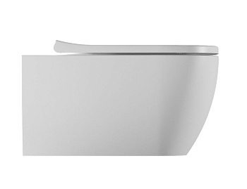 Чаша унитаза подвесная Alice Wunder 45000101 цвет белый глянцевый без сиденья