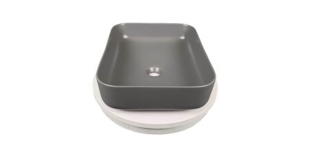 Тумба с раковиной Sintesi STL.W7013_SIN-LVB-APP-409GM 60х60 подвесная цвет белый