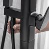 Смеситель для ванны и душа Allen Brau Infinity 5.21009-31 напольный черный