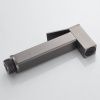 Гигиенический душ со смесителем Raffine F237T оружейная сталь